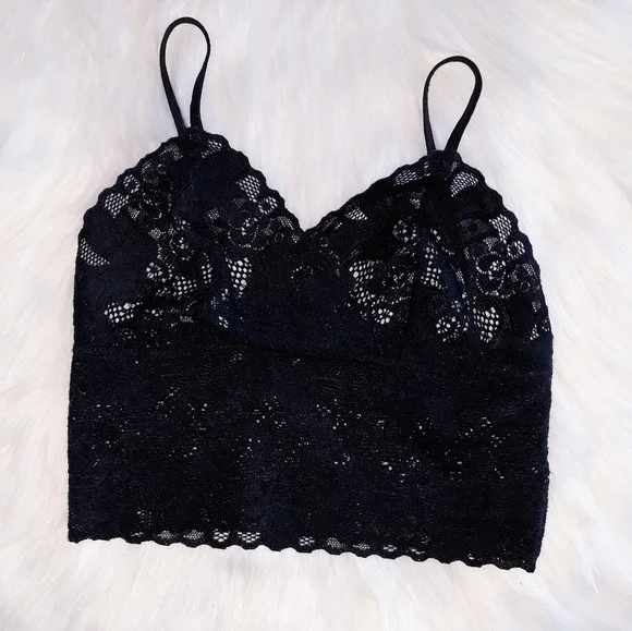 Black Lace Bralette - Picture 1 of 1